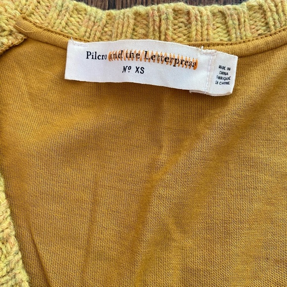 Pilcro and the Letterpress Cable Knit Top - Picture 2 of 4